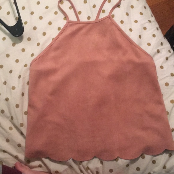 3/$15 blush suede top from Stargaze jewelry - Picture 2 of 4
